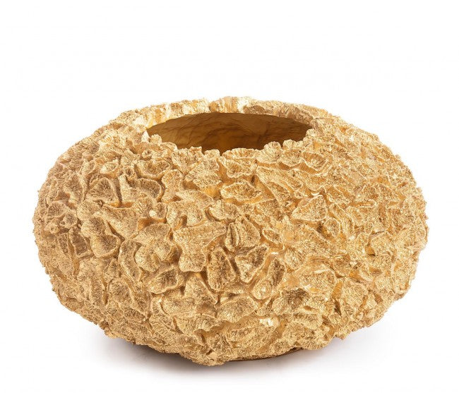 Jarrón bomba P.Lamè. Oro H26.5