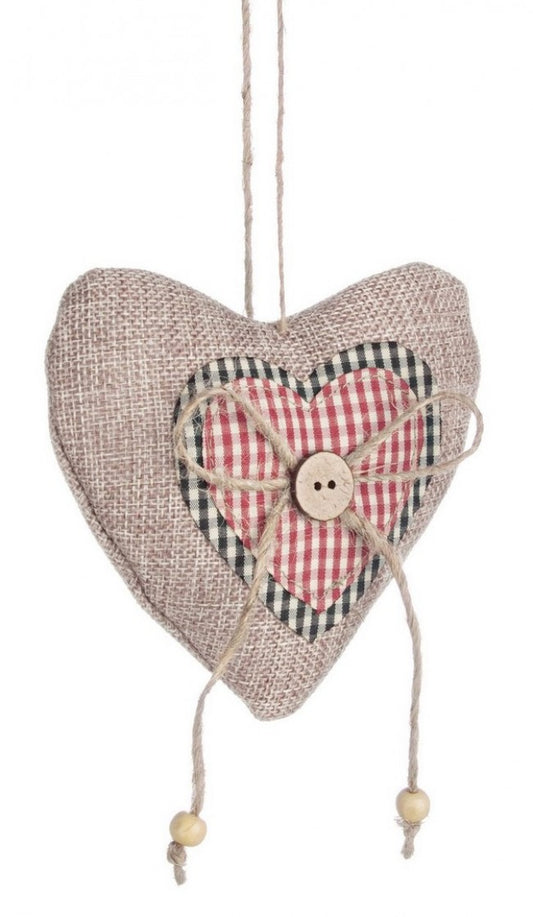 12x Colgante Dover Corazón L