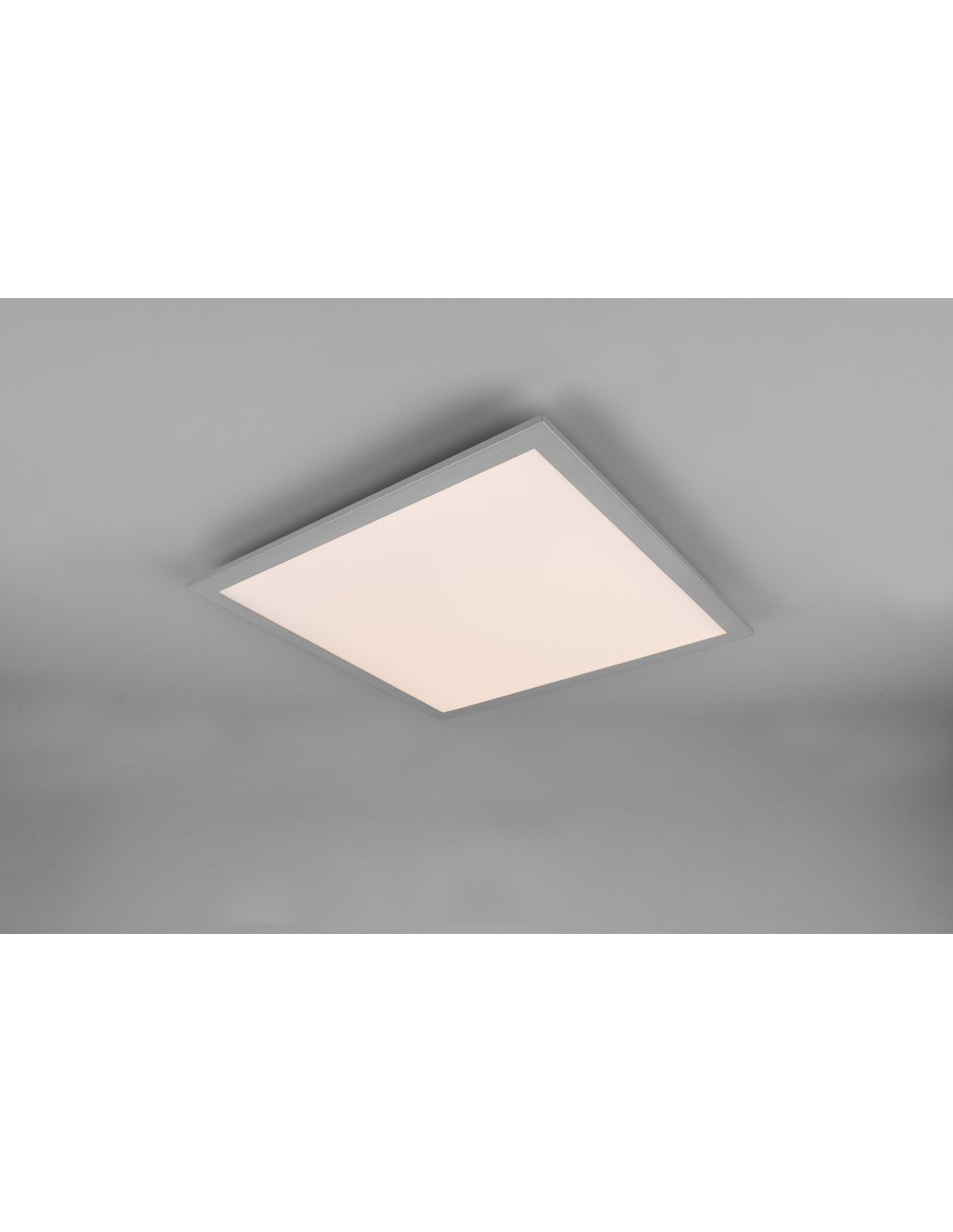 Plafón cuadrado Gamma Aluminio LED Multifunción 45x45 cm Trio Lighting