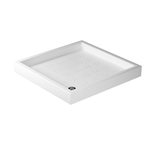 Plato de ducha cuadrado de cerámica