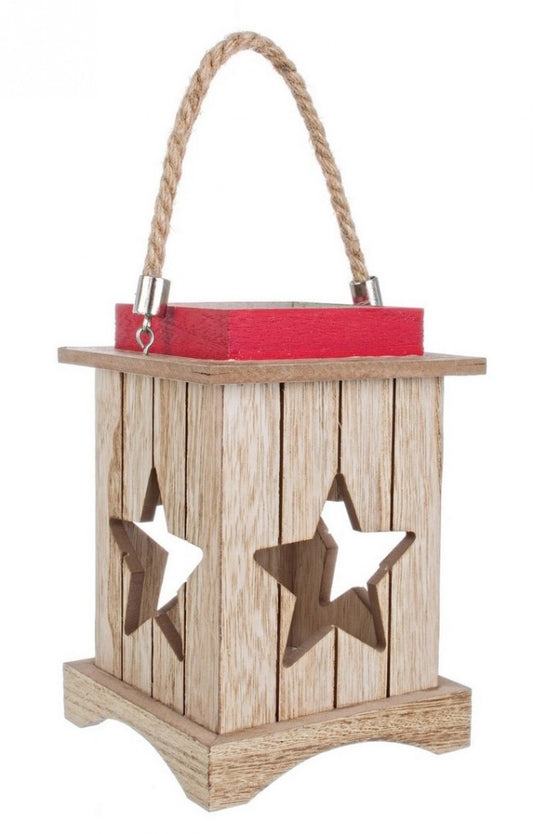 12x Farol estrella finlandés rojo