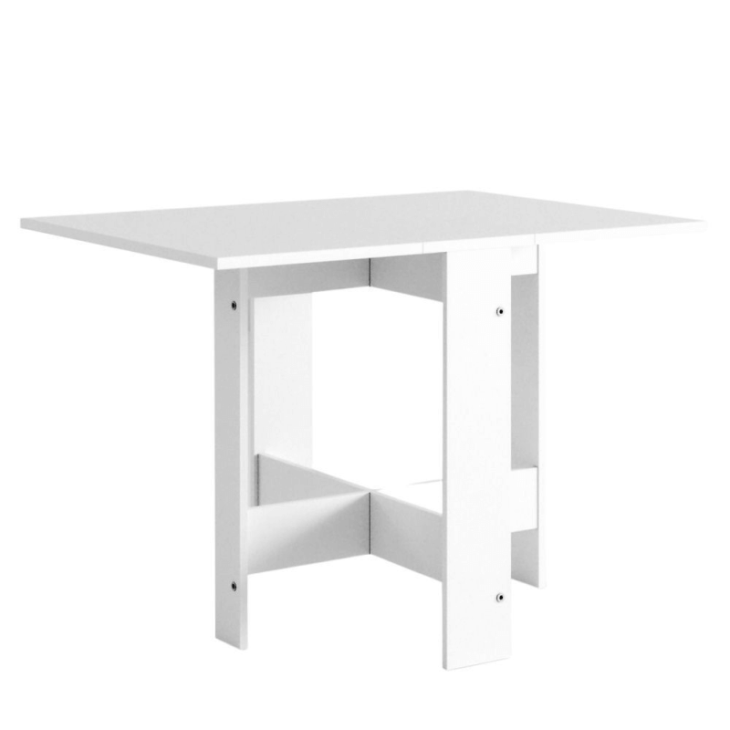 Tavolo pieghevole salvaspazio Artemio colore bianco EFFEZ