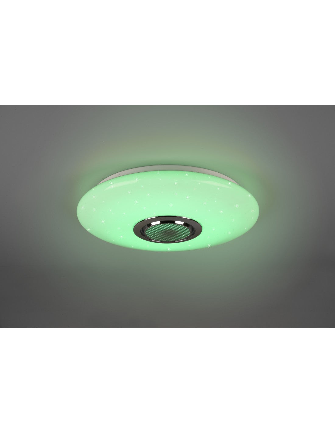 Lámpara de techo LED moderna RGBW Bluetooth Music White Trio Lighting