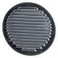Rejilla de ventilación de aluminio de 8 cm de diámetro impresa.