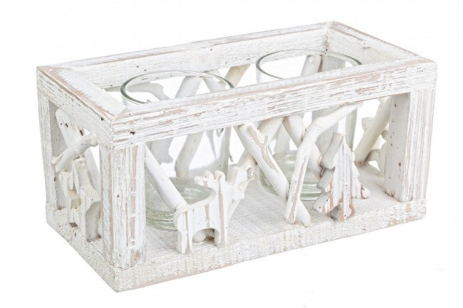 6x Portavelas Blanqueador Aram 2P