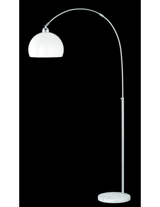 Lámpara de pie arqueada 1xE27 Junior II Cromo Trio Lighting