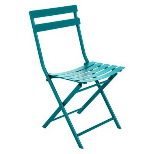 Silla de jardín plegable Color: Verde