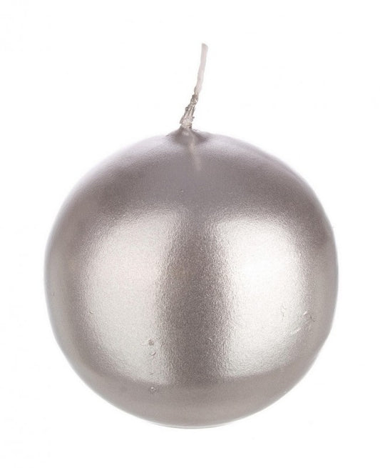 12x Vela Basic Esfera Plata D7