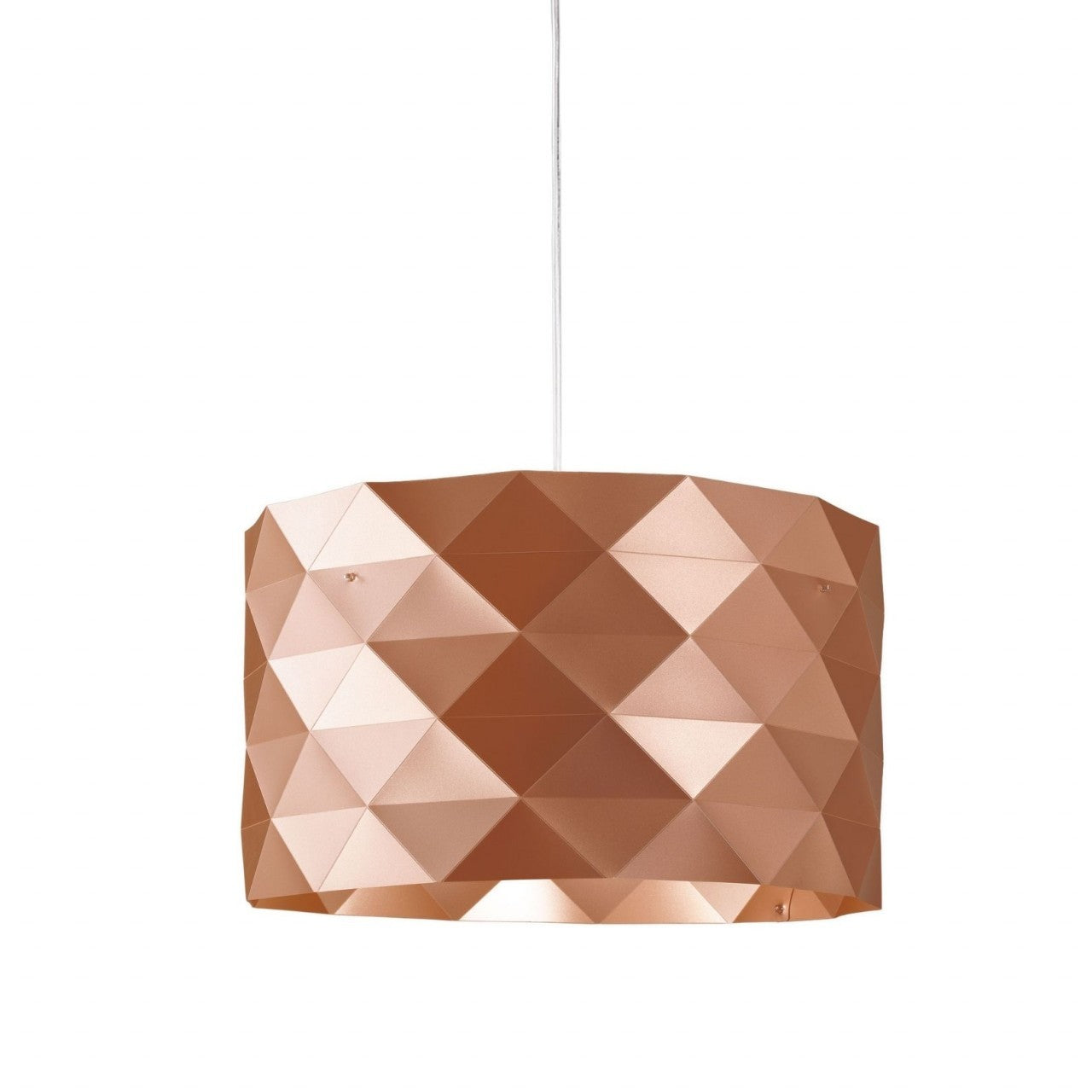 Suspensión Cobre en Metal Cromado Cm. 40x25h