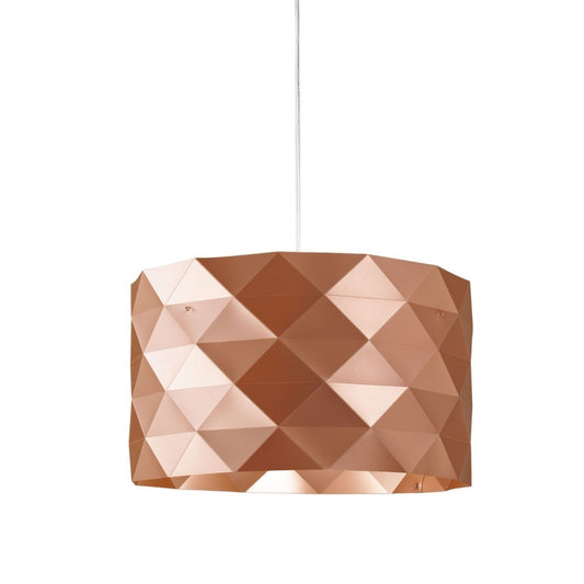 Suspensión Cobre en Metal Cromado Cm. 40x25h