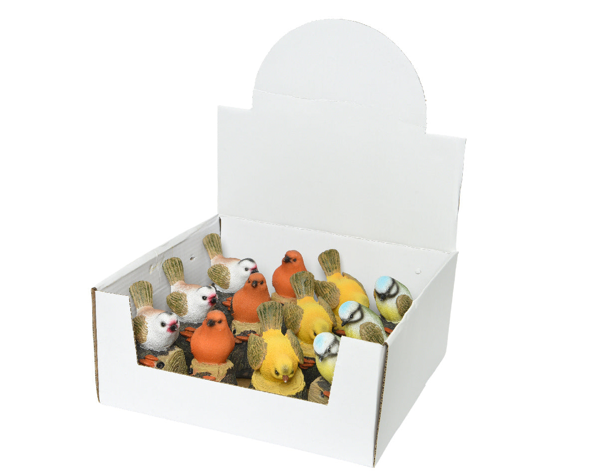 <p> &gt;Pájaro de poliresina con sensor</p>