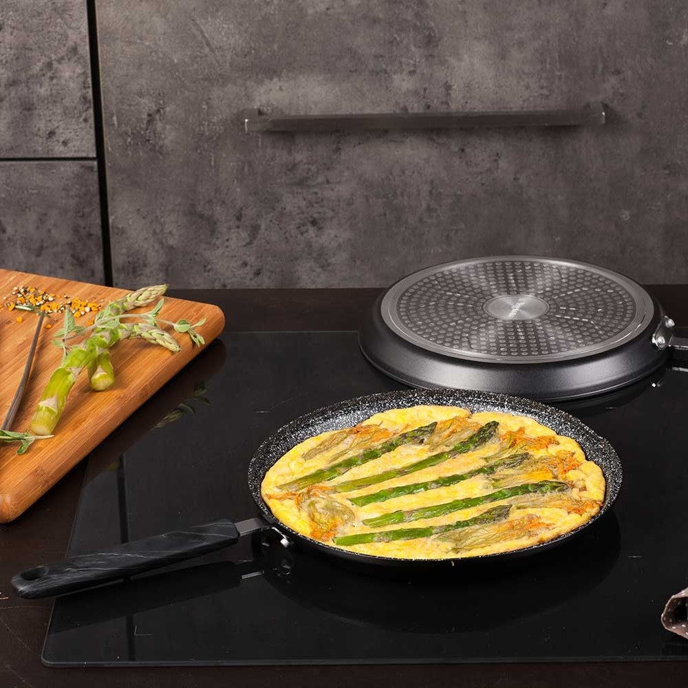Sartén para tortilla doble línea Tognana Sphera diámetro 26 centímetros