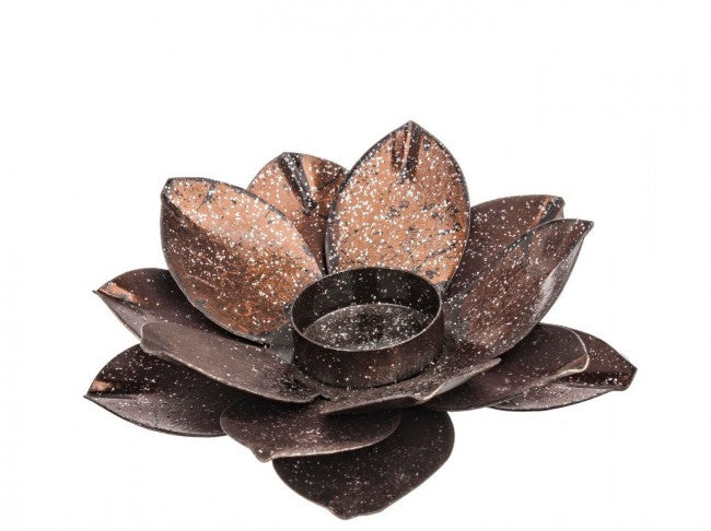 6x Vela Dustin Flor Marrón S