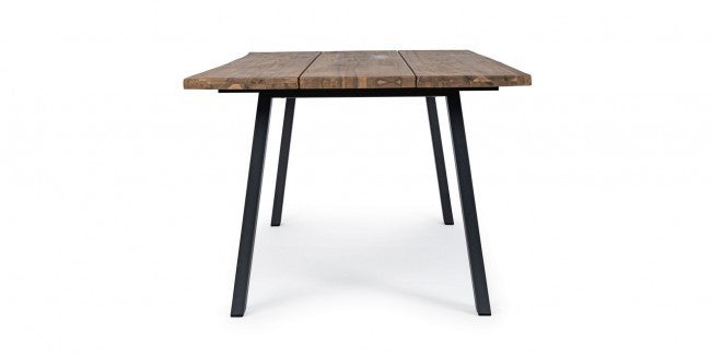 Mesa de centro Oslo de madera natural 200 x 100 cm