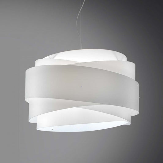 BEA lámpara colgante una luz Blanco diámetro 60x h38 cm