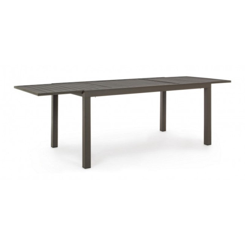 Mesa extensible de aluminio para exterior Caffè HILDE YK14 160-240x90x h75 cm