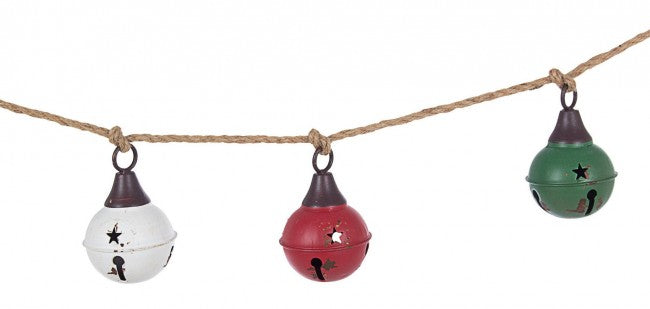 4x Cuerda 6F Timbre Metálico Rojo