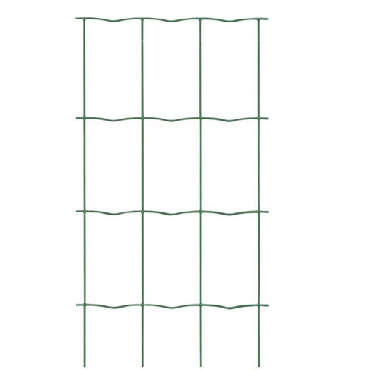 Rejilla metálica plastificada, h.1,80x10 m, verde