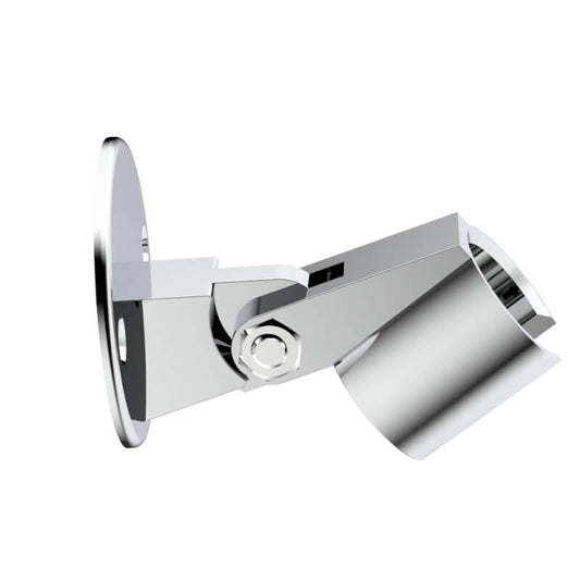 Soporte de ducha cromado