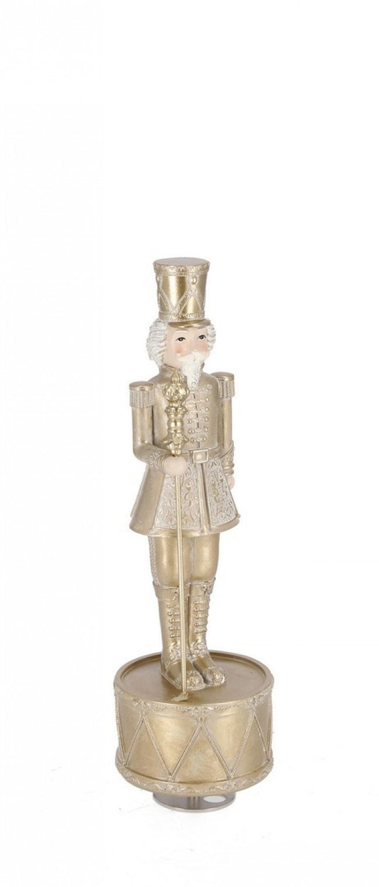 2x Caja de música Edwyn Soldado champán H28