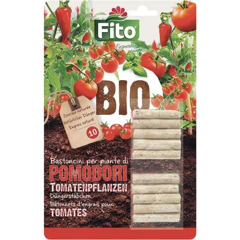 Barras de fertilizantes orgánicos para tomates