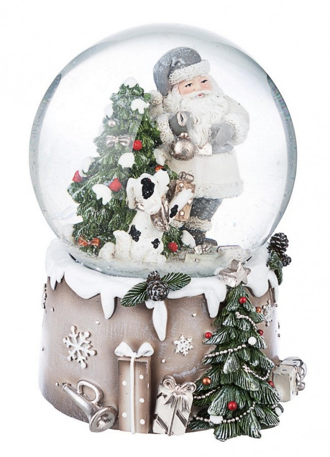 4x Caja de música Waterball Flock Pine