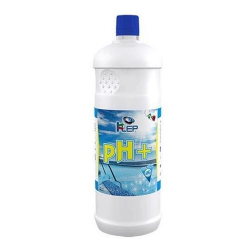 Corrector de PH para piscinas líquidas, botella de 1 litro PH PIU