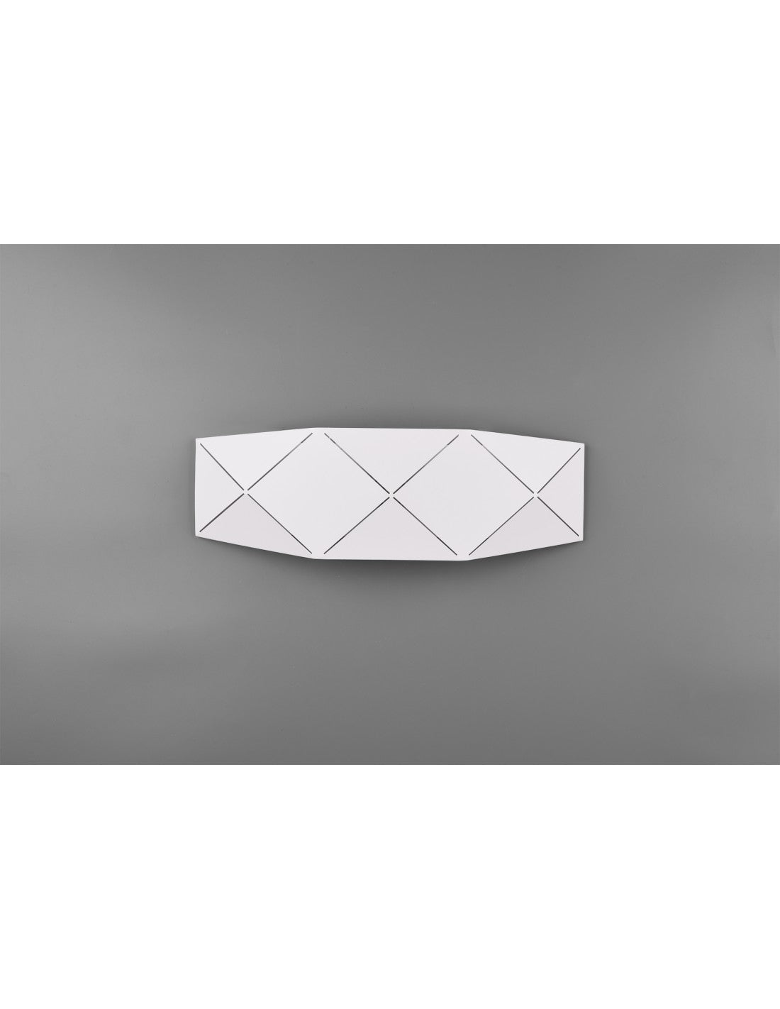 Lámpara de pared LED rectangular Zandor blanco L40 cm Trio Lighting