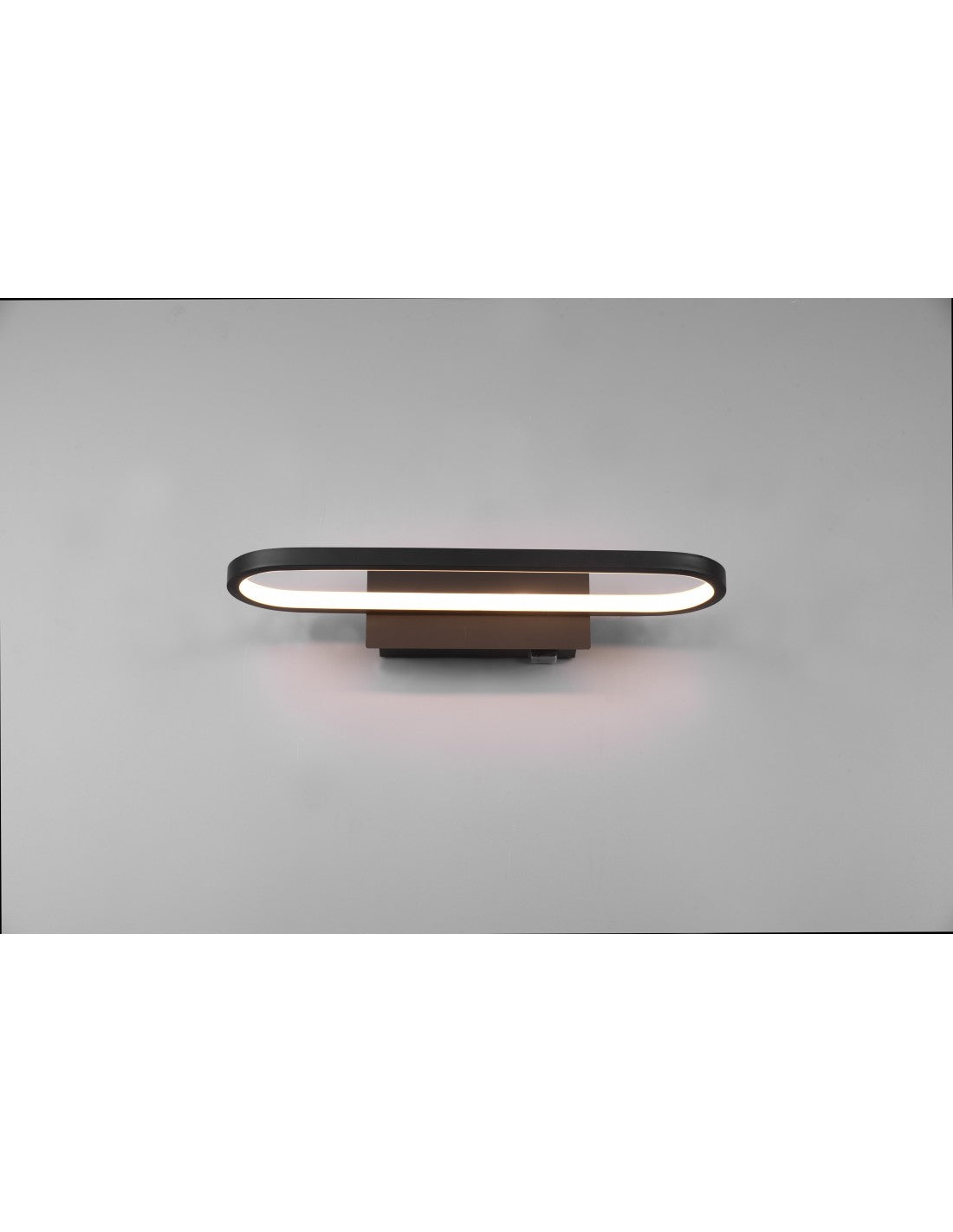 Aplique LED moderno para baño Gianni Black IP44 Trio Lighting