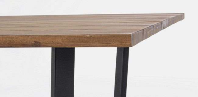 Mesa Helsinki antracita-natural 130x130 cm