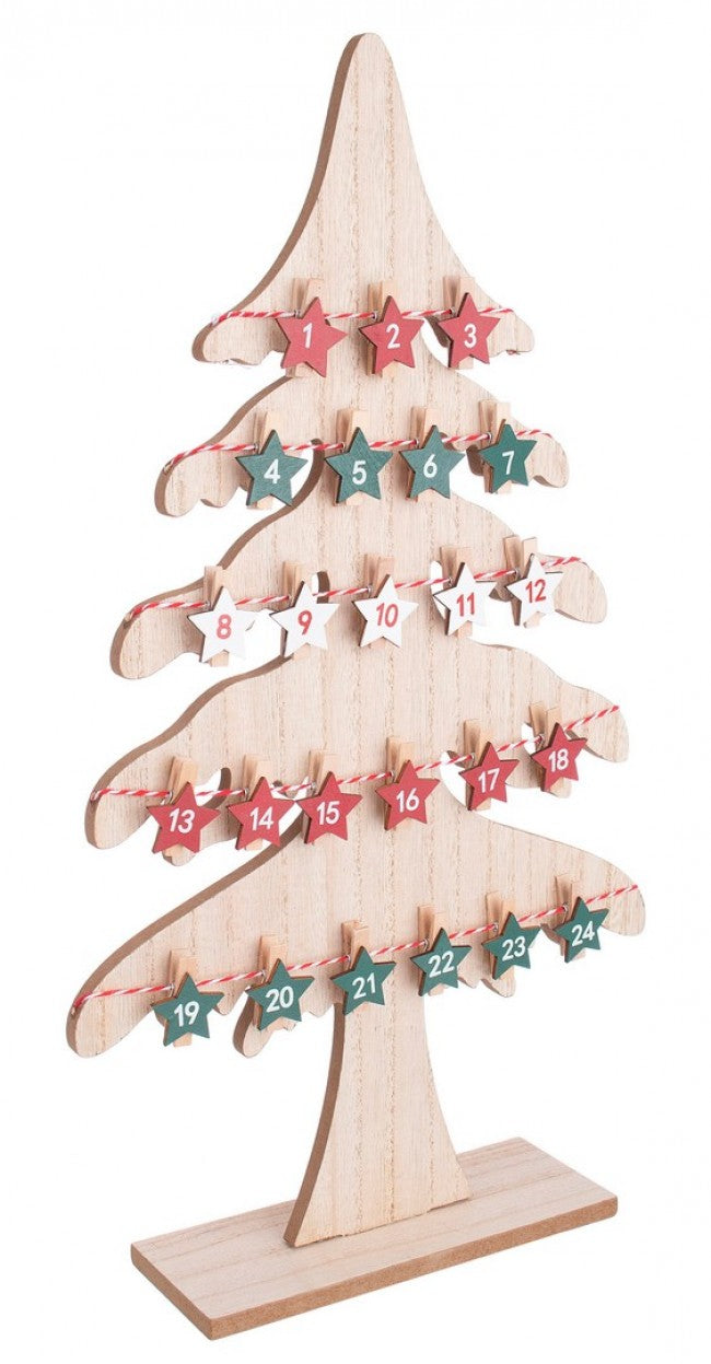 4x Calendario de Adviento Jahn Pine Nat 26,5X47