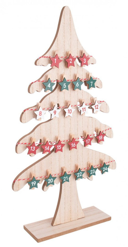 4x Calendario de Adviento Jahn Pine Nat 26,5X47