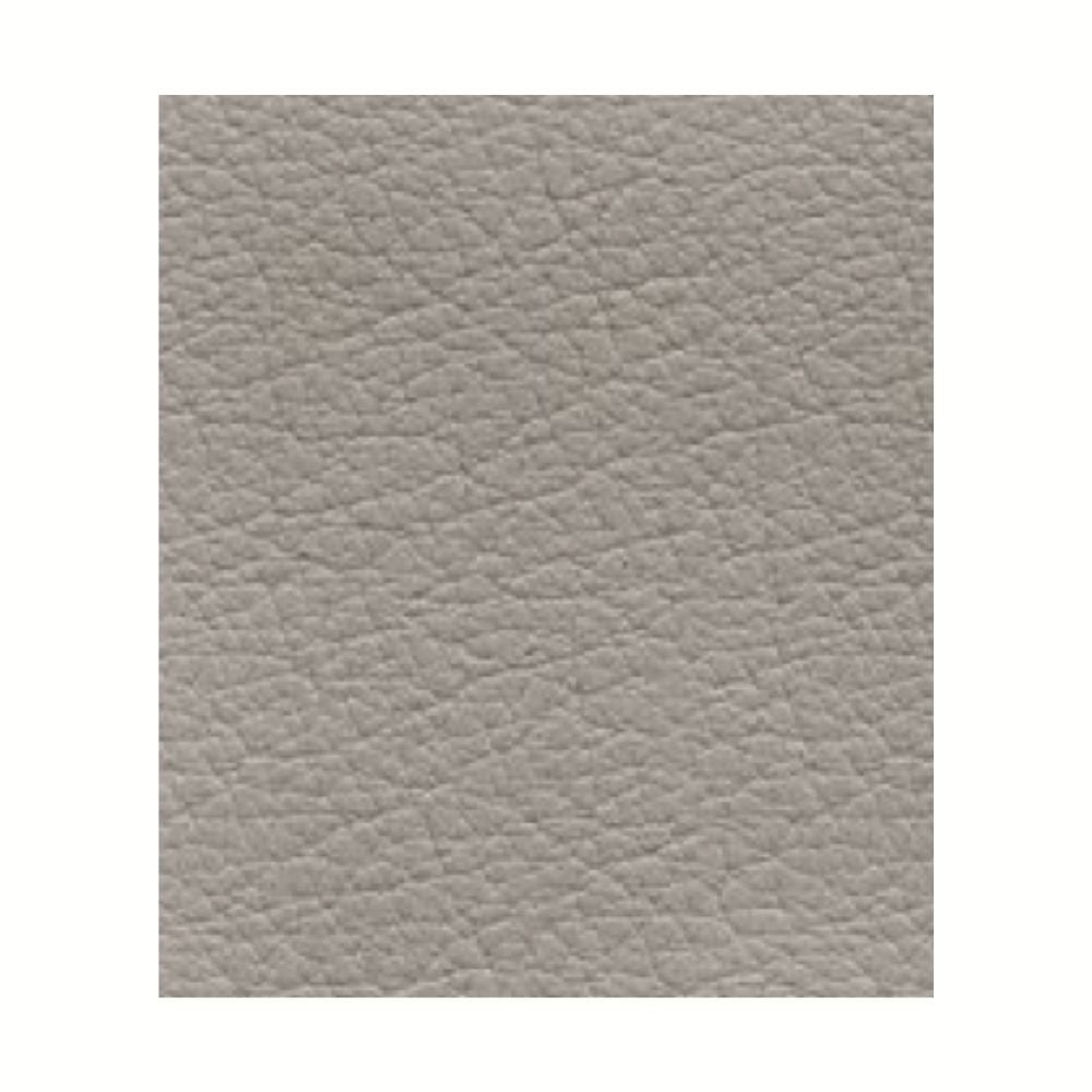 Cama doble con almacenaje en ecopiel gris Grenoble