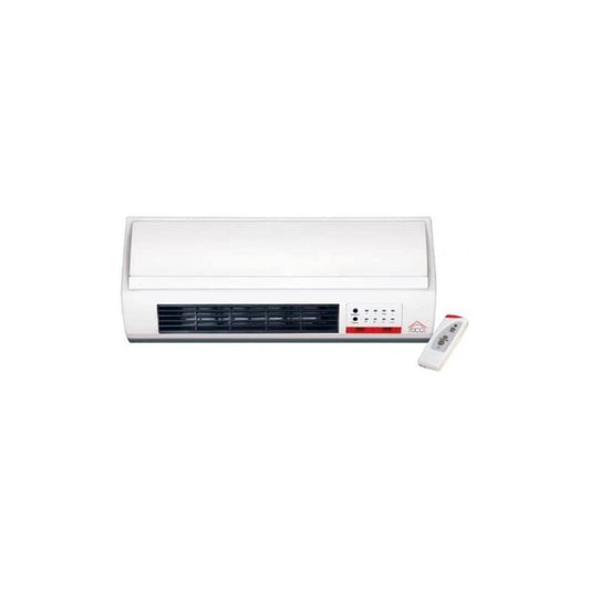 Calefactor convector de pared de 2 velocidades, temporizador y mando a distancia TCM55 DCG.