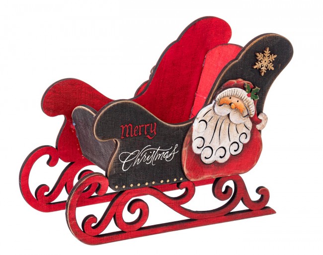 2x Caleb C. Decoración de trineo