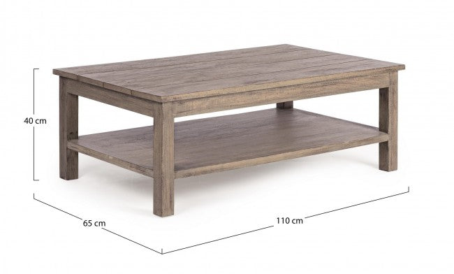Mesa de centro Brasilia cm. 110 x 65h