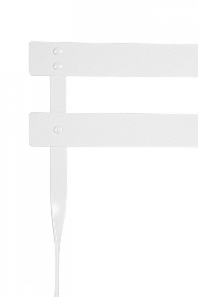Bizzotto Conjunto de mesa y sillas de jardín Bizzotto blanco