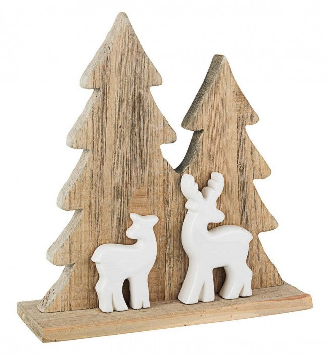 2x Decoración de pino Hollie C