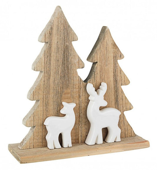 2x Decoración de pino Hollie C