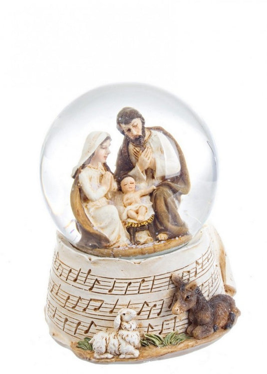 6x Penique de Natividad con bolas de agua