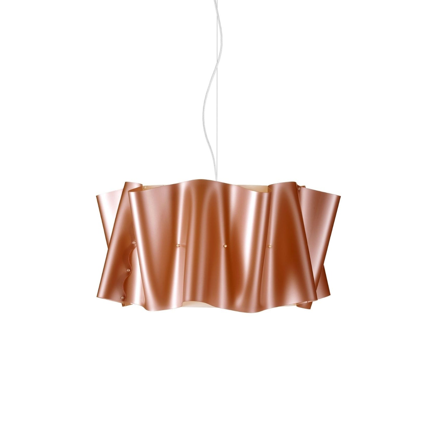 Suspensión Cobre en Metal Cromado Cm. 50 x 27h