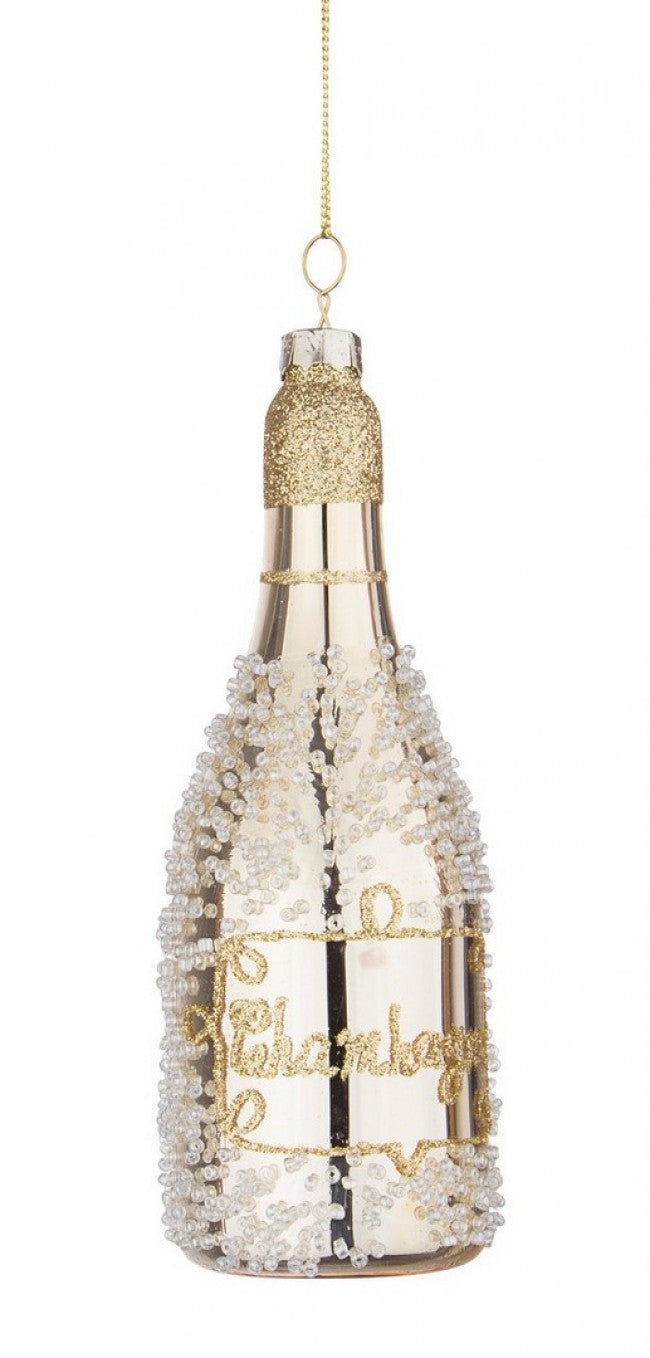 12x Colgante de botella de champán Vt Cheers