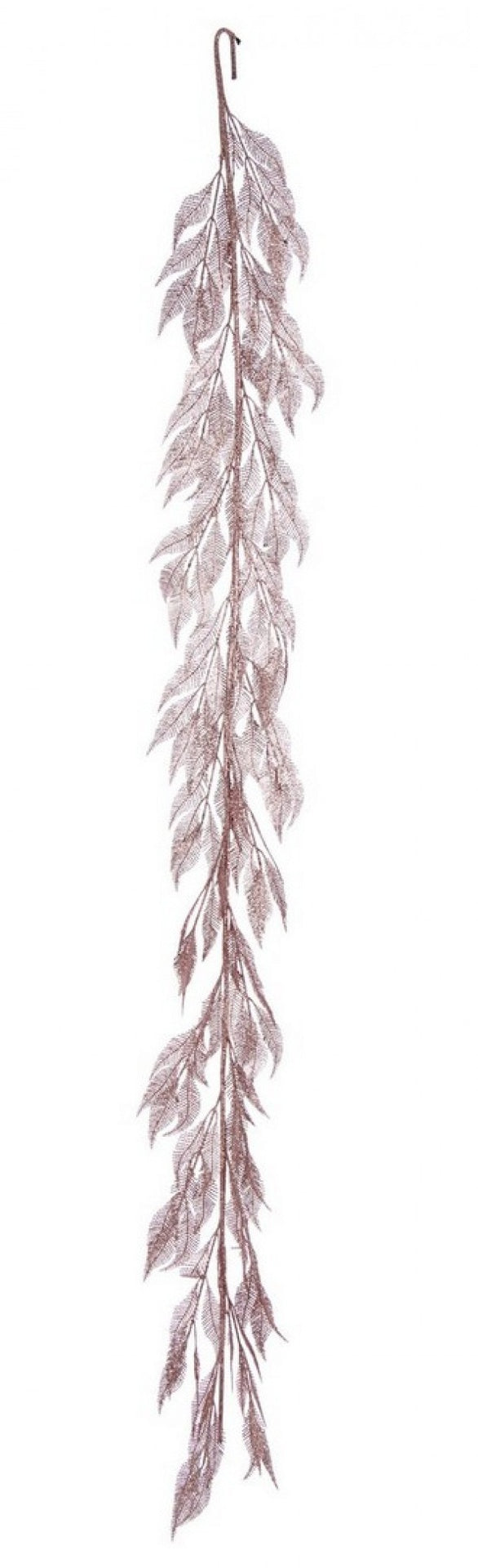 4x Guirnalda Peggy Oro Rosa Al. 180 cm