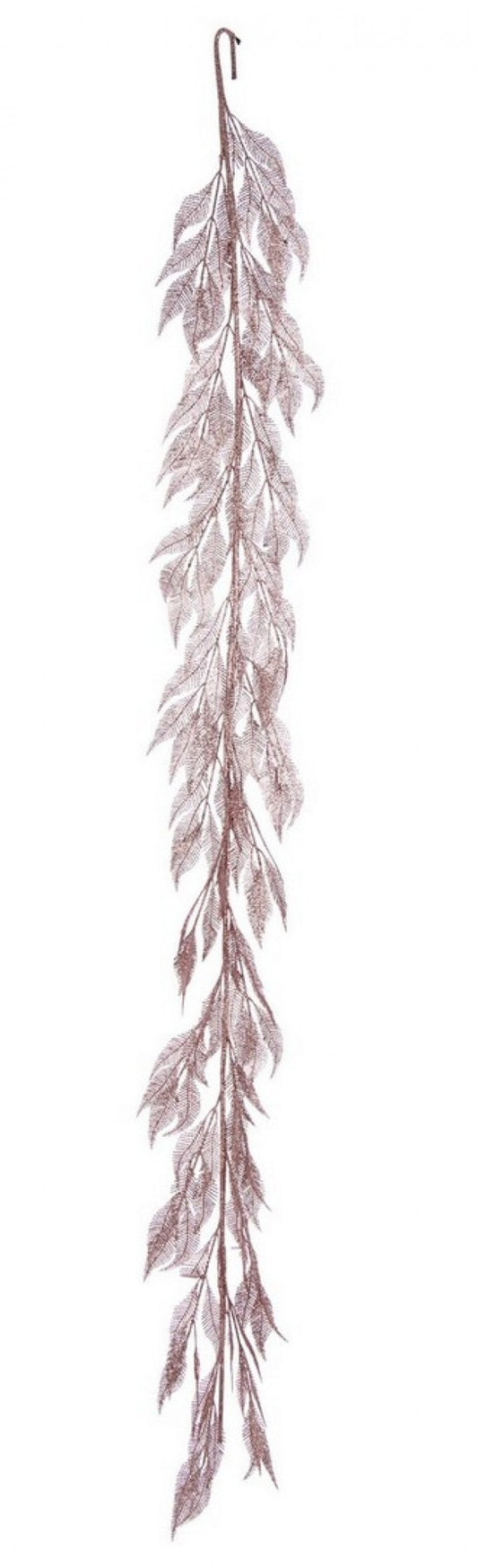 4x Guirnalda Peggy Oro Rosa Al. 180 cm