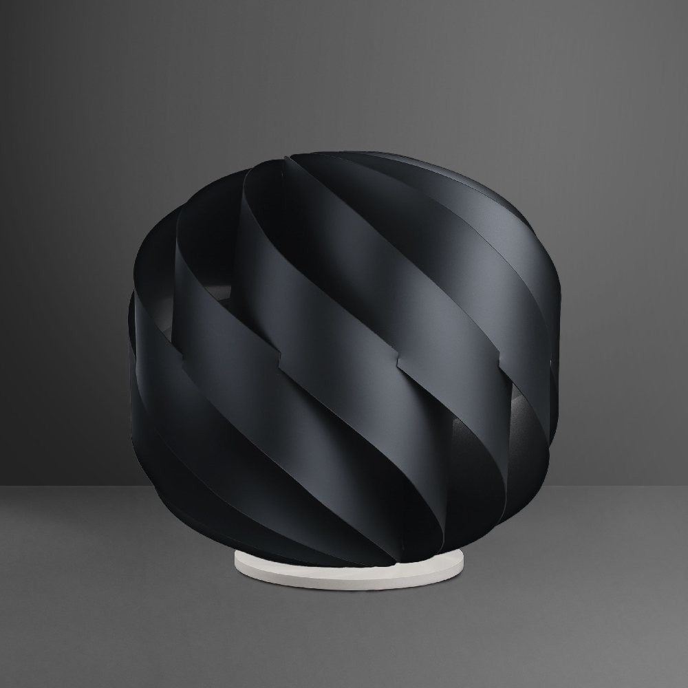 LAP Lámpara De Sobremesa Plástico Negro Cm. 40x39h