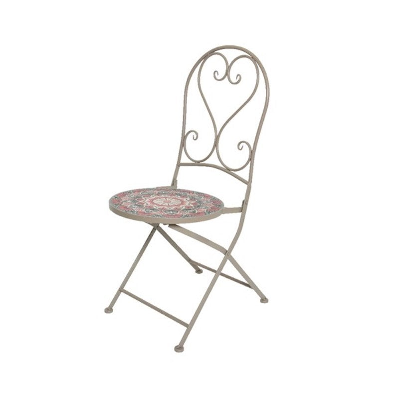 Silla de bistró de metal