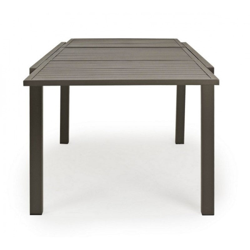 Mesa extensible de aluminio para exterior Caffè HILDE YK14 160-240x90x h75 cm