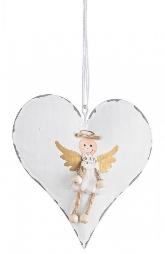 12x Colgante Corazón Claro C