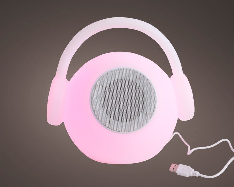 Altavoz LED que cambia de color para exteriores