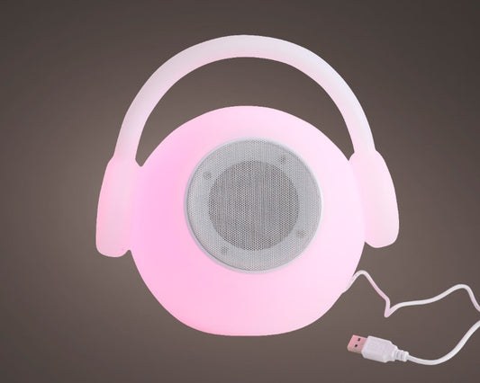 Altavoz LED que cambia de color para exteriores